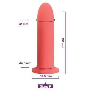 vaginális 9-es szilikon szonda cm