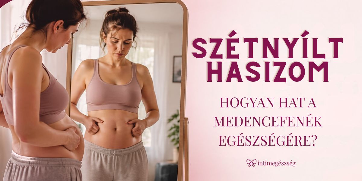szétnyílt hasizom